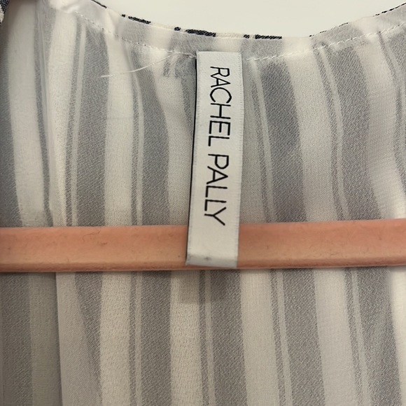 EUC Rachel Pally Stripe Wrap Dress Sz M - Picture 4 of 10